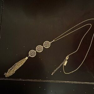 Tassle Necklace with long chain